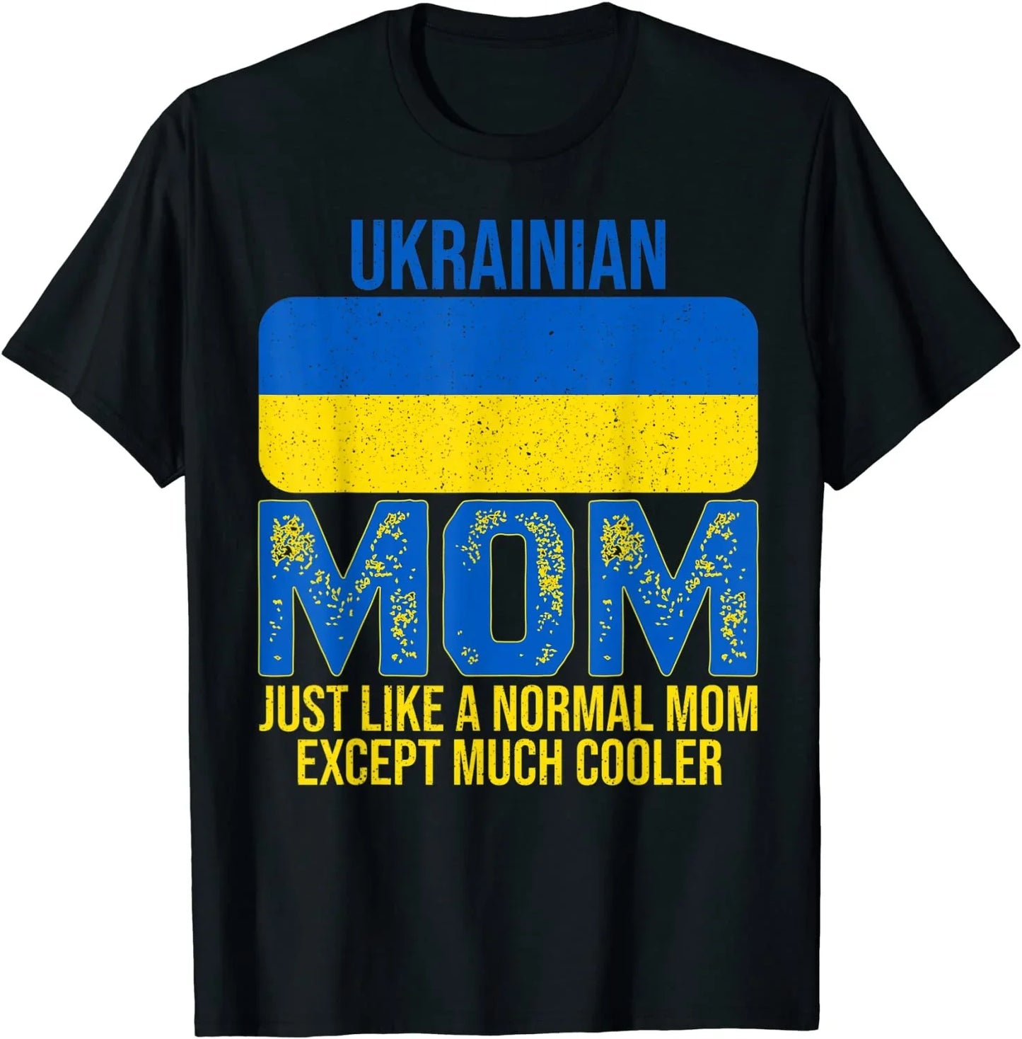 May Live in USA Story Began in Ukraine Flag T-Shirt