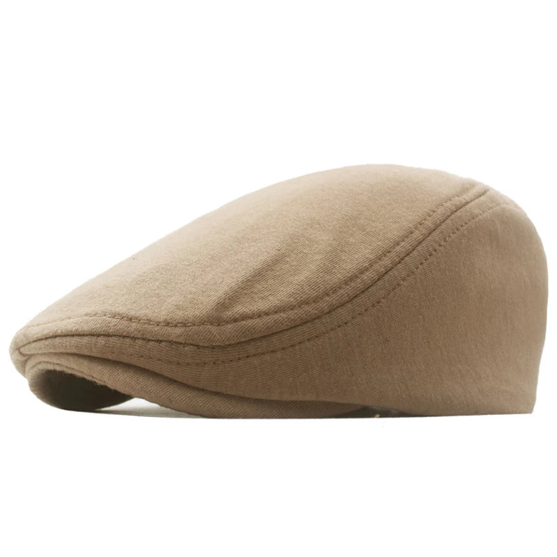 Men Hats For Male Retro Berets Seasons Casual Flat Cap Fashion Dad Hats Unisex Bonnet Gorros Hombre Retro Artist Hat