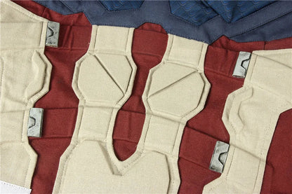 Civil War 4 Captain Cosplay Cosplay Superhero Chris Evans Adult Men Uniform Outfit Suit Halloween Vest Full Set