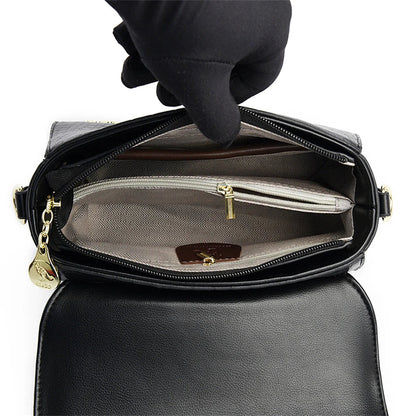 2024 Brand Crocodile Leather Crossbody Bags for Women Female Shoulder Messenger Sac Luxury Designer Ladies Handbags and Purses