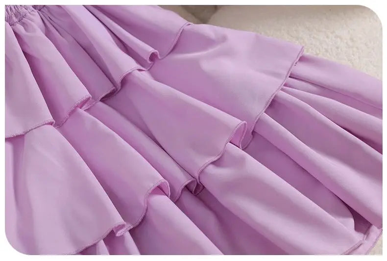 Girls Dress Summer Princess 2026 Casual Kids Dress Birthday Ball Part Gift Children Princess Dresses Vestido Teen 6 8 10 12 14 Y