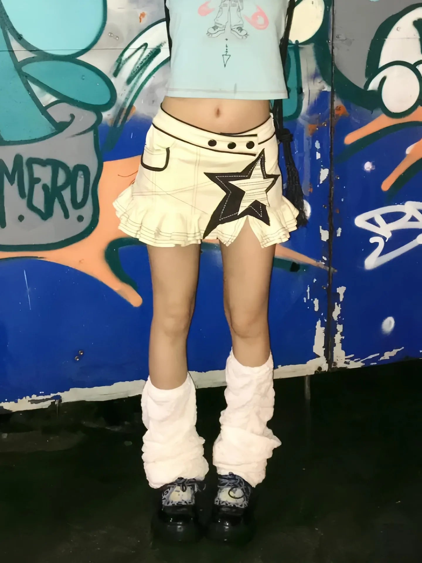 Women Korean Shoujo JK 2000s Aesthetic Mini Skirt Y2k Preppy Style Skirt Grunge Cyber Punk Japanese Gyaru Coquette Kpop Design