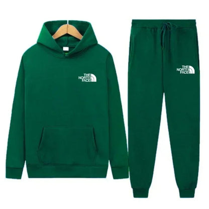 Autumn and winter hot selling men's and women's casual sports outdoor jogging hoodie set, sports hoodie and sports pants set