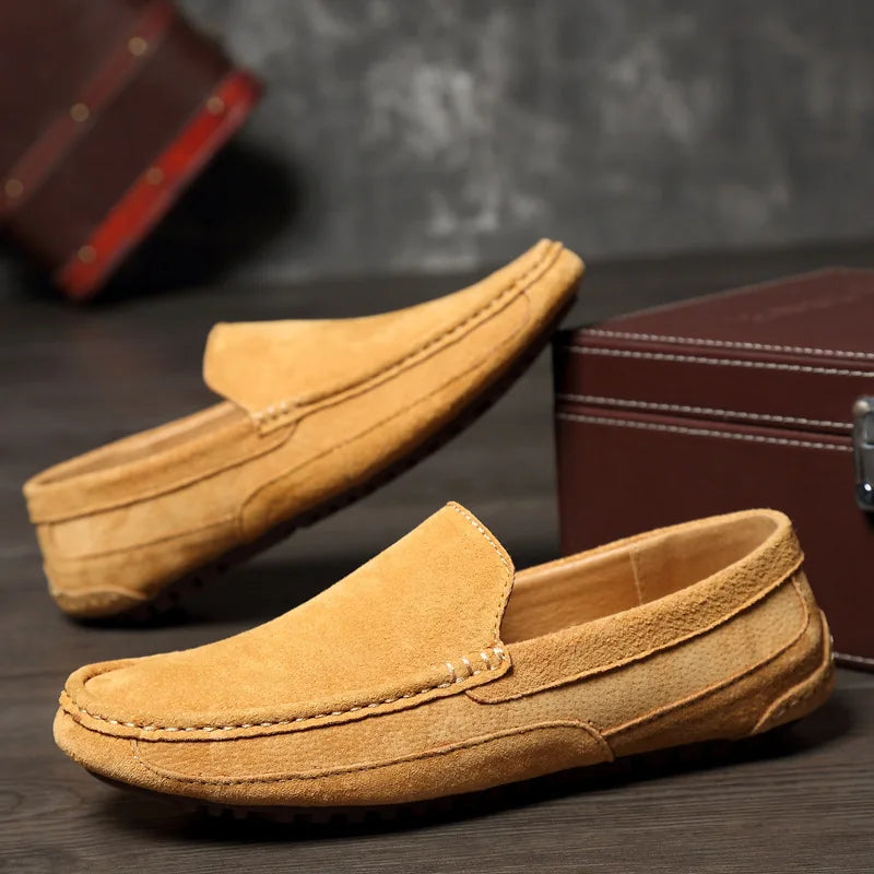 Leather Man Loafers Luxury 2022 Casual Shoes For Men Boat Shoes Handmade Men Slipon Driving Shoes Male Moccasins Zapatos
