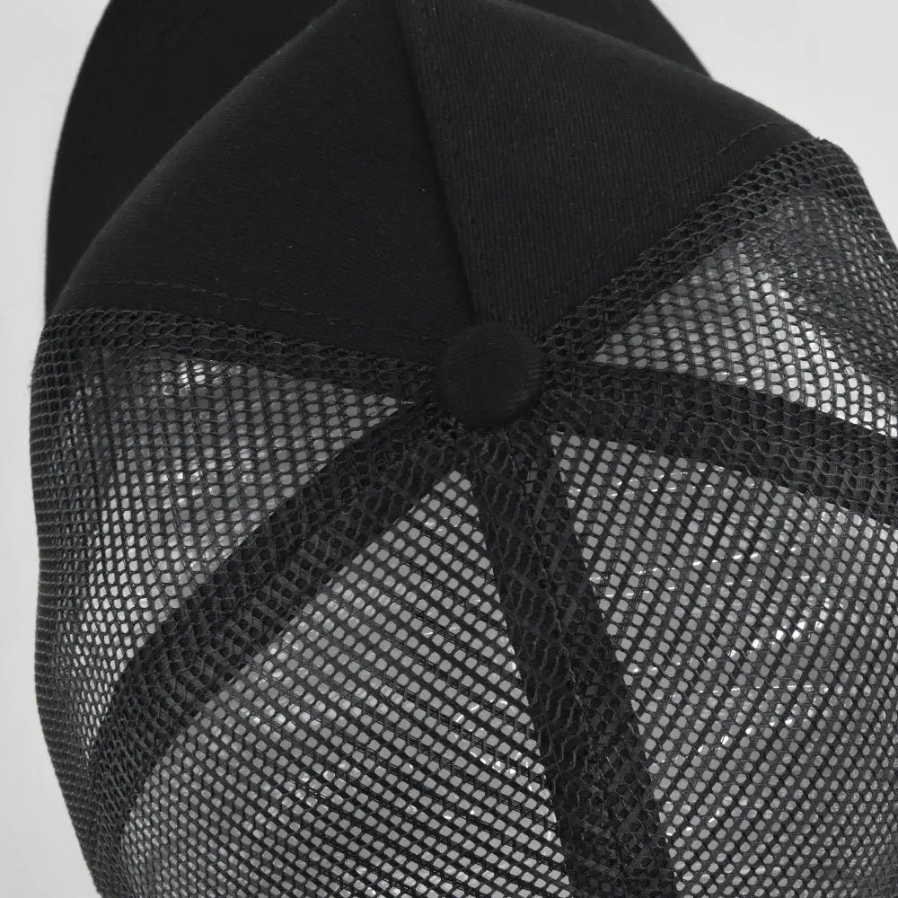 Fashion SunHat Outdoors Trucker Hat Cotton Mesh BreathableBaseball Cap Women Men Summer Sunshade MeshCap Truck Hat Cap Wholesale