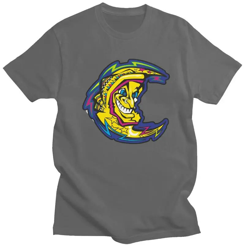Custom Motor-Gp Rossi-Race Tshirts for Men Short Sleeves Graphic T Shirt Stylish Motorcycle Racer T-shirts Slim 100% Cotton Tee