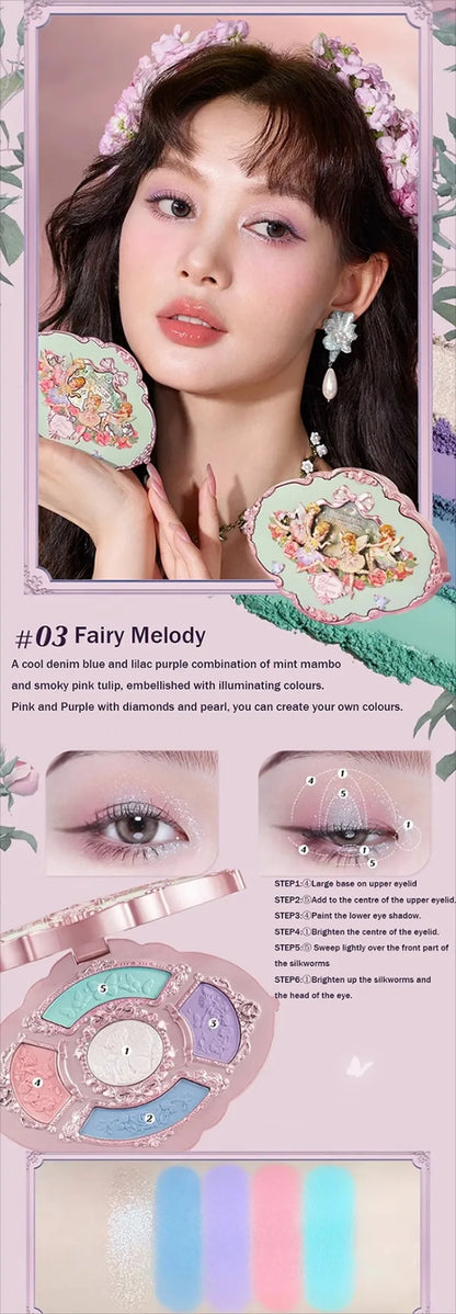 All In One Makeup Set Gift Box Garden Cushion Cream Foundation Matte Blush Long Lasting Velvet Lip Cream With Bag
