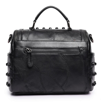 2024 Luxury Women Genuine Leather Bag Sheepskin Messenger Bags Handbags Famous Brands Designer Female Handbag Shoulder Bag Sac