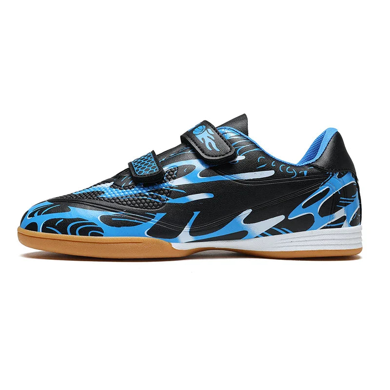 New Hot Kids Soccer Shoes School Football Boots Boys Girls Cleats Grass Sneakers Child Outdoor Athletic Training Sports Footwear