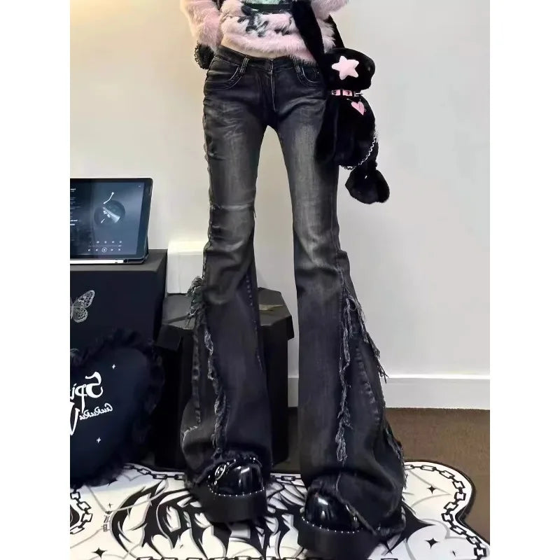 Low Rise Jeans Ladies Womens Jeans for Woman Women's Denim Pants High Waist Pants Coquette Women's Spring Clothes Jean Baggy Y2k