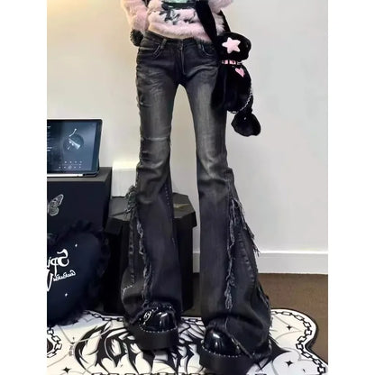Low Rise Jeans Ladies Womens Jeans for Woman Women's Denim Pants High Waist Pants Coquette Women's Spring Clothes Jean Baggy Y2k