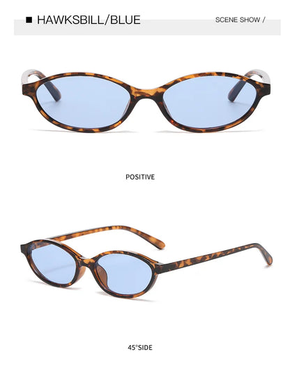 Small Cat Eyes Sunglasses For Women Men Fashion Brand Designer Retro Gradient Shades