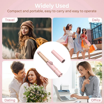 Electric Hair Curler for Women Professional Ceramic Curling Iron Adjustable Temperature Instant Heating Hair Styling Tool