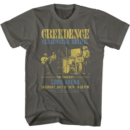 Short Sleeve Creedence Clearwater Revival Bikers Oversize T Shirt Funny Men Women T-shirt Cotton Streetwear Tops Tee Clothing