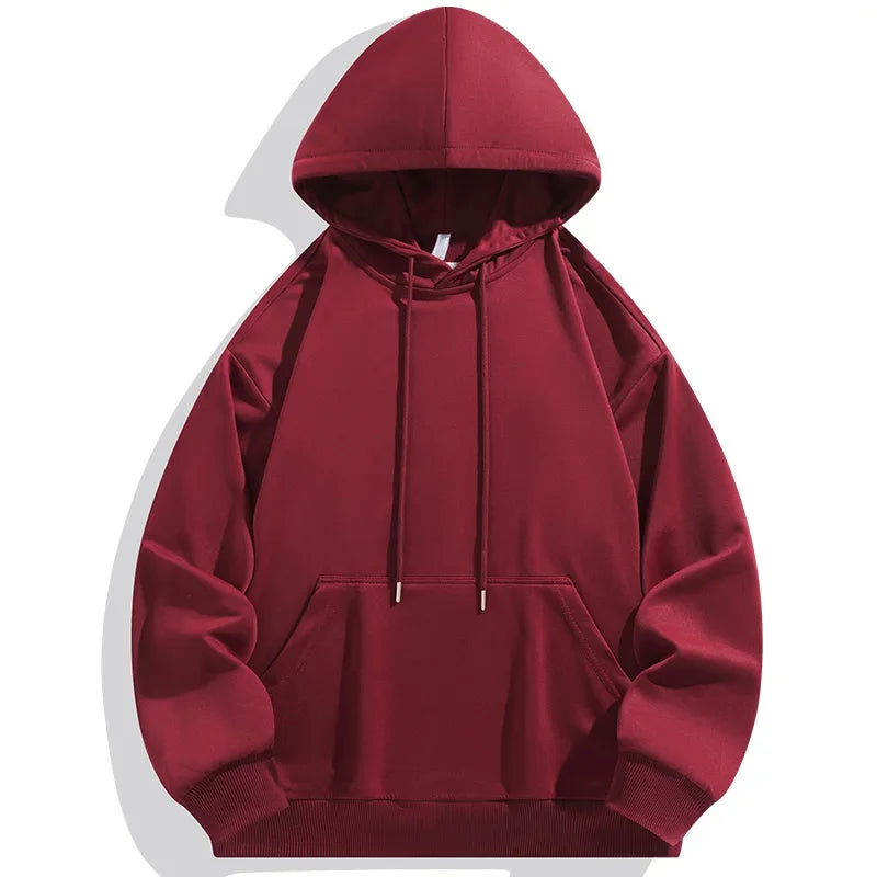 Plus Size Men Hoodie Sweatshirt Pullover 6XL 7XL 90-180kg 100% Cotton Autumn Winter Long Sleeve Sport Tops Big Size Men Clothing