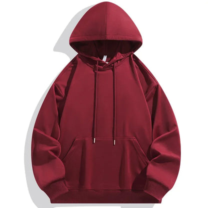 Plus Size Men Hoodie Sweatshirt Pullover 6XL 7XL 90-180kg 100% Cotton Autumn Winter Long Sleeve Sport Tops Big Size Men Clothing
