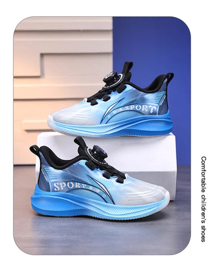 Kids Sneakers Breathable Student Boys Basketball Sports Shoes for Children Outdoor Training Trendy Tennis Size 28-39