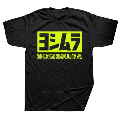 Tees Men Ohlins Shock Suspension Car Motorcycle Sport Racing T Shirt Summer Casual Oversized men's Short sleeve