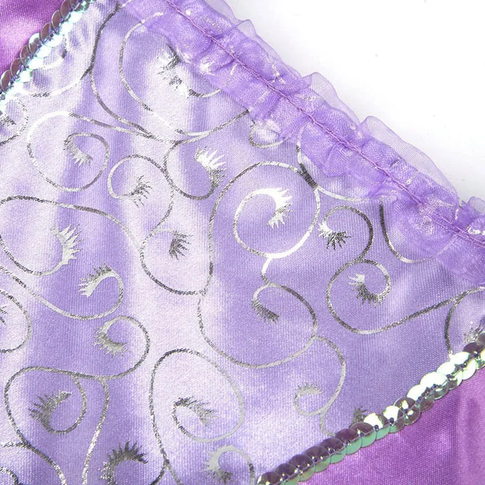 NEW Casual Ariel Mermaid Costume for Toddler Dress up Party Girls Siren Disguise Halloween Princess Apparel Fairy Little Mermaid