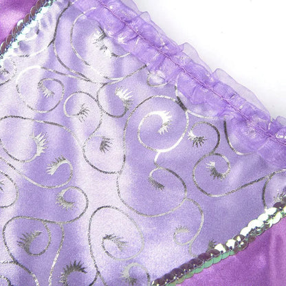 NEW Casual Ariel Mermaid Costume for Toddler Dress up Party Girls Siren Disguise Halloween Princess Apparel Fairy Little Mermaid