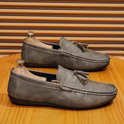 Outdoor Fashion Men's Casual Shoes Comfortable Male Loafers Non-slip Walking Sneakers Breathable Flats Driving Shoes Lazy Shoes