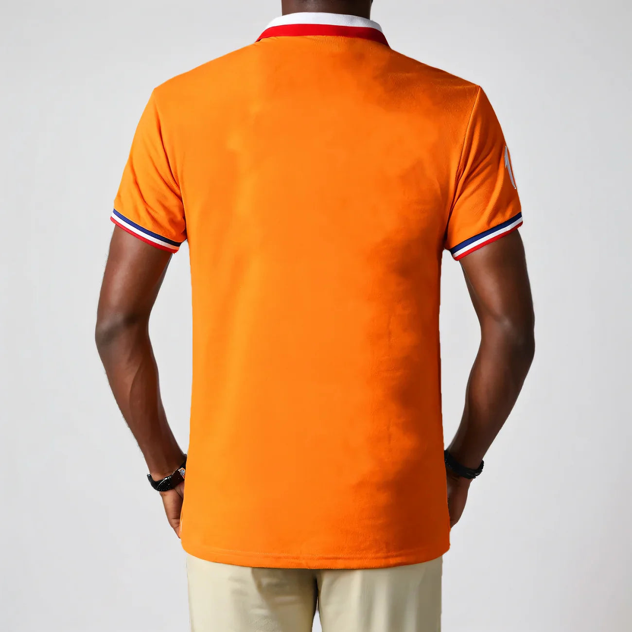 Men's polo shirt Netherlands easter monday king's birthday all saints'day christmas day cotton embroidery stitching color hollan