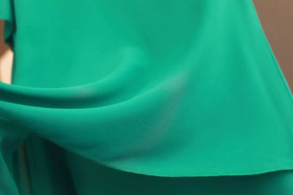 Fashion Brand Summer Oversized Loose and Thin Casual Blouse Top Short Sleeve Chiffon Top White Blouse Green Women’s Tops M-6XL