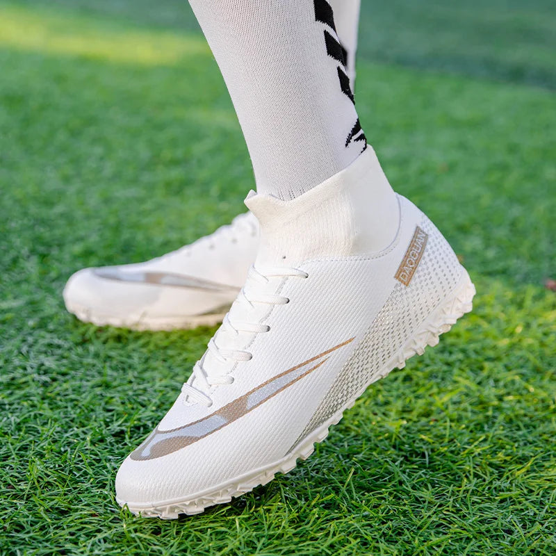 Size 35-45 Soccer Shoes AG/TF Football Boots Kids Boy Girl Ultralight Soccer Cleats Sneakers  botas de futbol