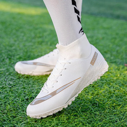 Size 35-45 Soccer Shoes AG/TF Football Boots Kids Boy Girl Ultralight Soccer Cleats Sneakers  botas de futbol