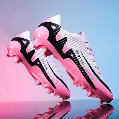 New Men Soccer Shoes FG/TF Hot-selling Boy High-quality Ultralight Cleats Non-Slip Football Boots Match Sneakers Futsal Indoor