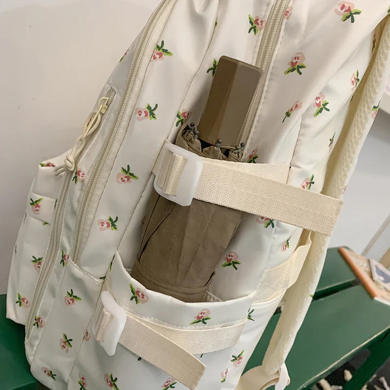 Cute Backpack Girls Fashion School Bag Large Capacity Student School Bag
