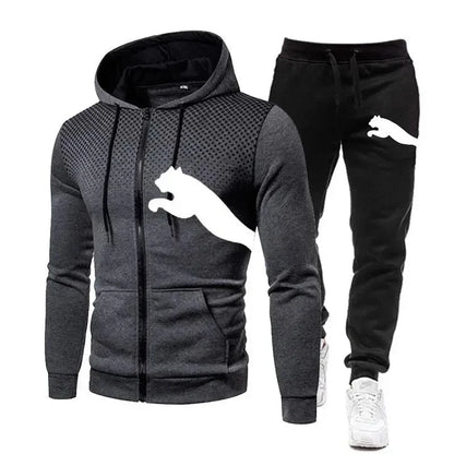 2025 Men's Autumn/Winter Hoodie Set, men's fashion autumn/winter designer clothing, hoodie + long pants set, jogging sportswear