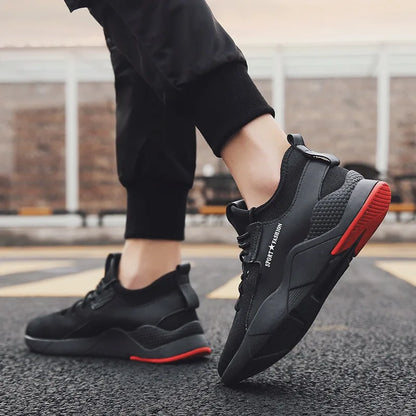 Trendy Men's Versatile Dad Shoes - Breathable Non-Slip Casual Sports Running Shoes for Spring & Autumn-Slip Fashion Dad Sneakers