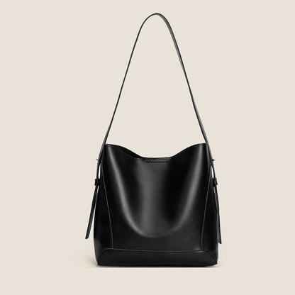 2025 New Fashion Women's Tote Bag High-end Large Capacity Bucket Bag Soft Leather Multifunctional Practical Crossbody Bag Cabas
