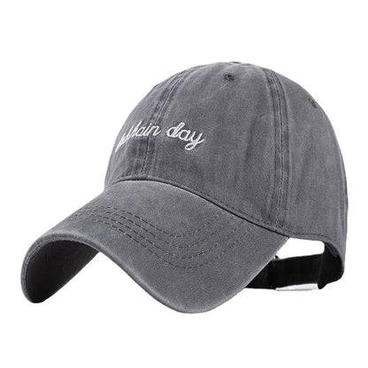 Bad Hair Day Washed Black Baseball Cap female male Snapback Hat