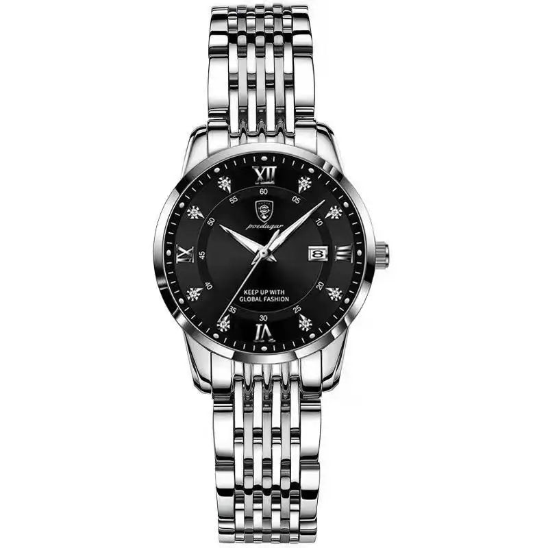 Luxury Woman Watch Waterproof Stainless Steel Luminous Date Ladies Watch Fashion Simple Casual Women’s Quartz Watches