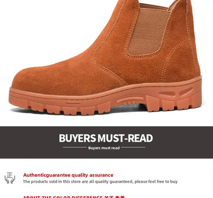Breathable, Anti Smashing, Wear-resistant Labor Protection Shoes, Welding Boots, Lightweight and Safe Shoes for Summer