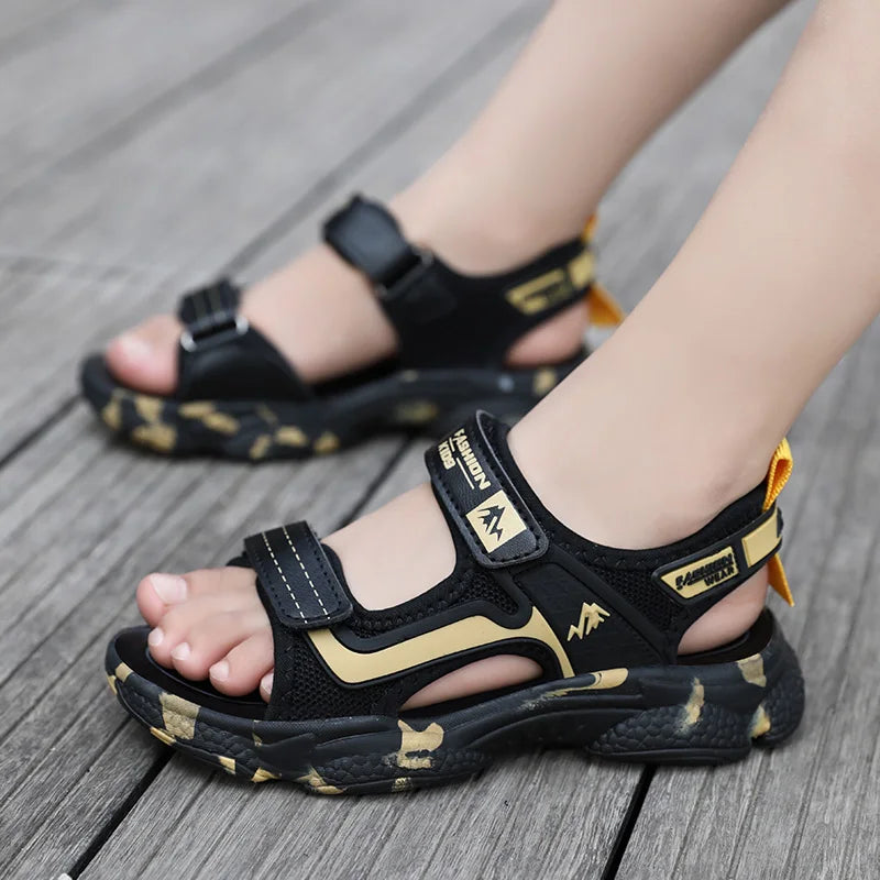 Boys Sandals 2026 Children Sneakers 7-12 Years Man Kids Sports Shoes Beach Sandals Children Summer Shoes for Boys