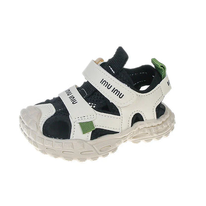 2026 New Summer Children Sandals For Boys Mesh Breathable Kids Sport Shoes Soft Sole Fashion Toddler Boys Beach Sandals EU21-30