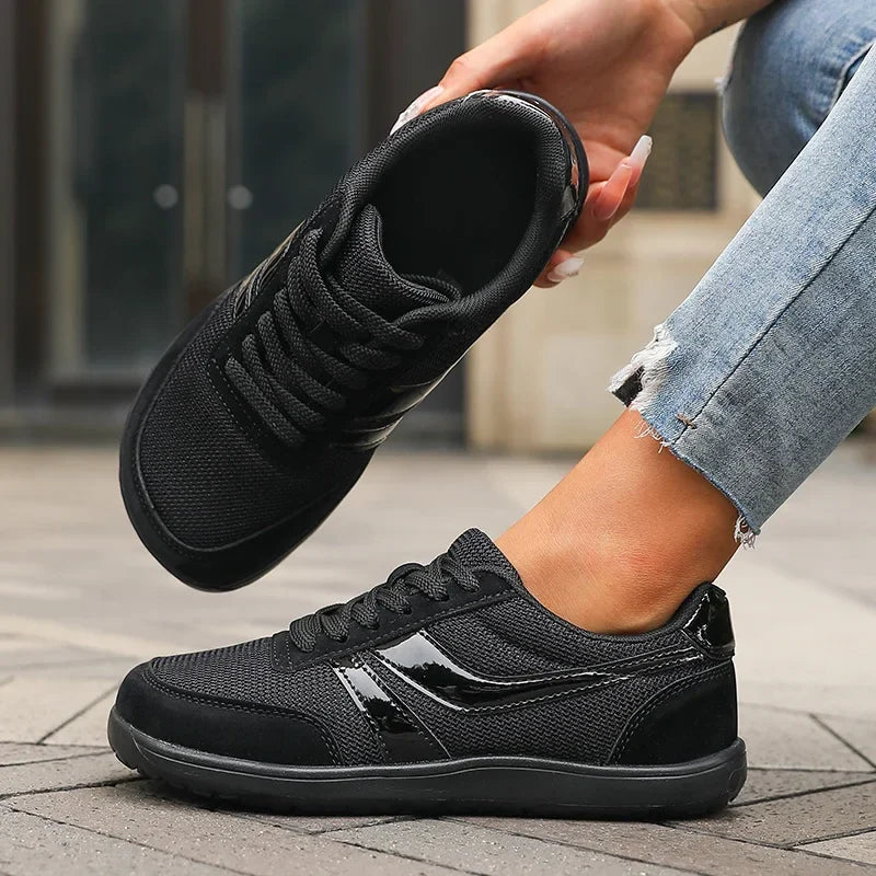 Minimalist Barefoot Shoes for Women Casual Versatile Soft Sole Wide Last Shoes Summer Breathable Comfortable Barefoot Sneakers