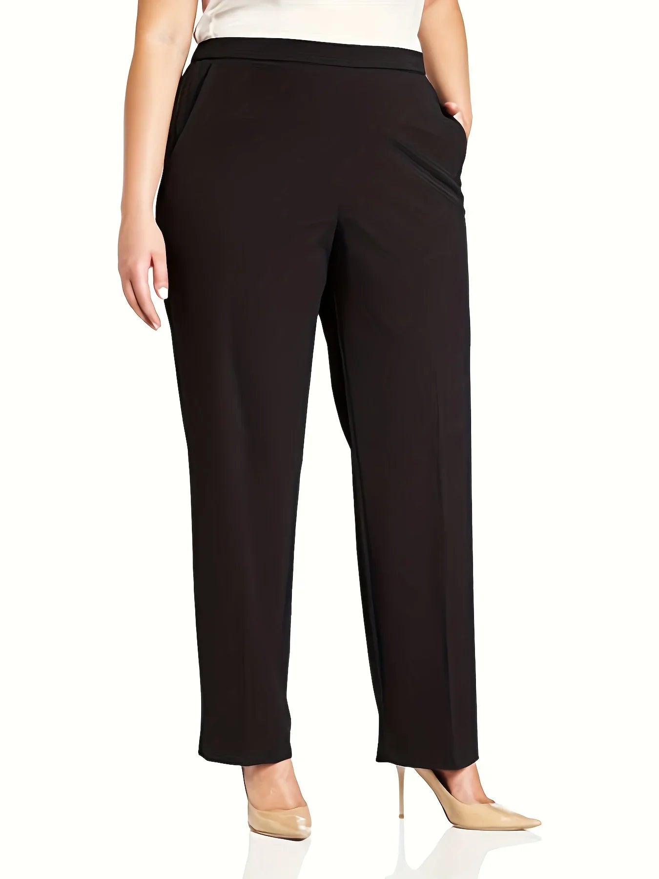 Women's plus size business formal pants