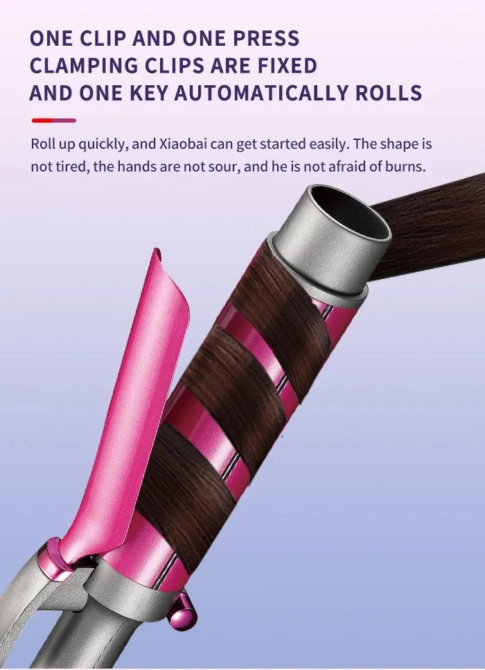 Large Barrel Curling Iron Professional Hair Wand Tool for Stylists Hair Curler for Tight Curls or Loose Waves Long-Lasting