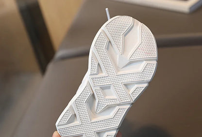 Baby Shoes 2025 Spring Autumn New Boys and Girls Light Up Clunky Sneaker Small and Medium-sized Children's Soft Soled Baby Shoes