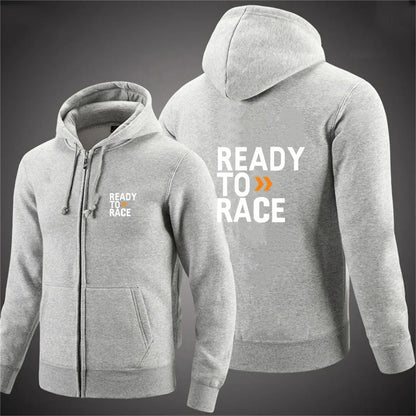 Spring Autumn Men Hoodies Ready To Race Print Hoody Women Sweatshirt Hip Hop Unisex Streetwear y2k Clothing Hombre