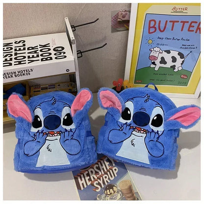high-quality sewn plush backpack cartoon fashion 3D mini women's backpack large capacity cute children's school bag