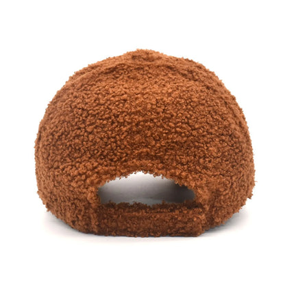 Baseball Cap New Winter Windproof Lamb Wool Caps Warm Caps Women Men Plush Simple Hat Casual Comfortable Outdoor Hats