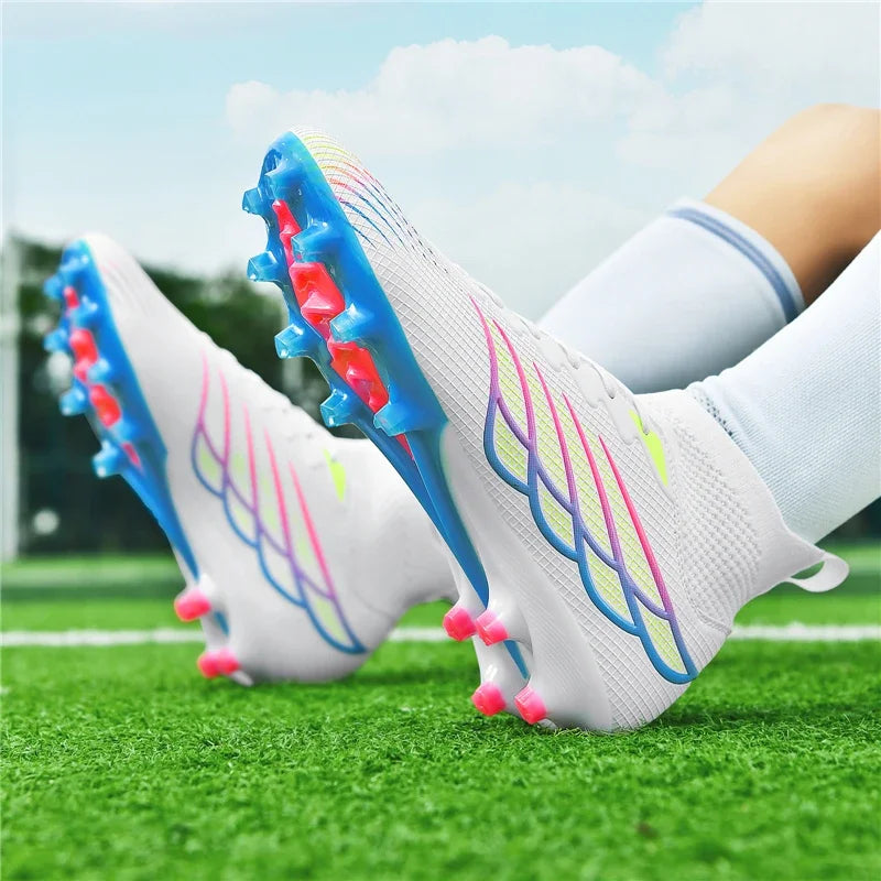 Professional Football Boots Man  Outdoor Sports Sneakers Soccer Shoes Adult's Society Football Cleat Ultralight Training Soccer