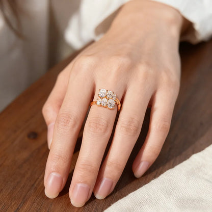 Moissanite Wedding Rings for Women GRA Certified 3.6CT Oval Cut Lab Diamond Fine Jewelry s925 Sterling Silver Ring Gift
