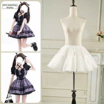 Short Puffy Skirt for Women Fluffy Petticoat Mini Skirt Crinoline Underskirt Puffy Tutu Skirt For Women Petticoats Skirts