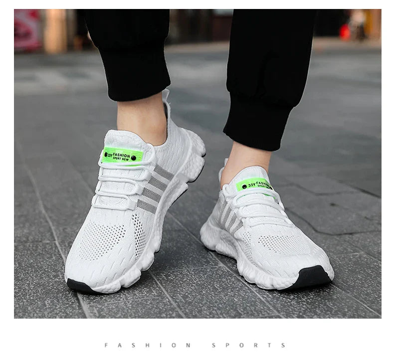 High Quality Summer Men Shoes Comfortable Sneakers Breathable Running Shoes for Men Mesh Tennis Sport Shoes